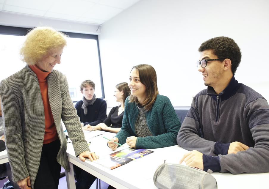 En classe de langues